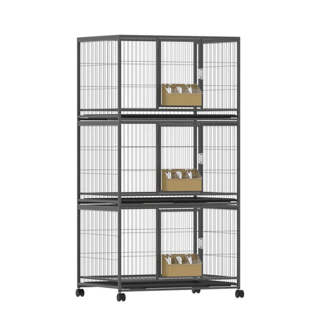 Bird Cages I.Pet Bird Cage Large Cages Aviary Budgie Perch Parrot Stand Wheels