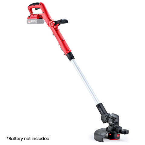 String Trimmers Baumr Ag Ln3 20V Sync Cordless 2In1 Line Trimmer & Lawn Edger Skin Adjustable Head Guide Wheel