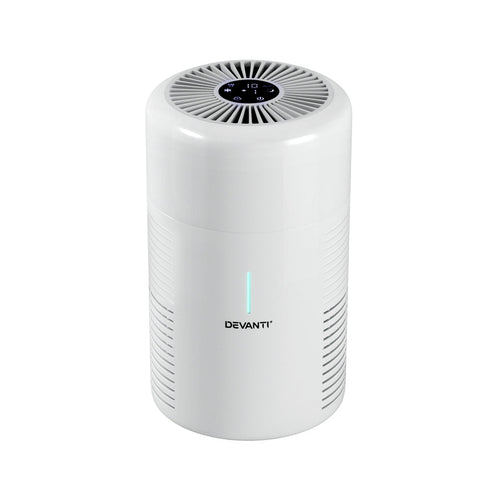 Air Purifiers Devanti Air Purifier Hepa Filter Home Purifiers Dust Sensor Pm2.5 Remover