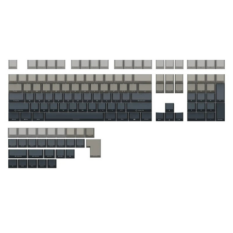 Keyboards & Keypads Keycap Keyboard Black Grey 136 Keys Backlit Mechanical Switch Side Printed