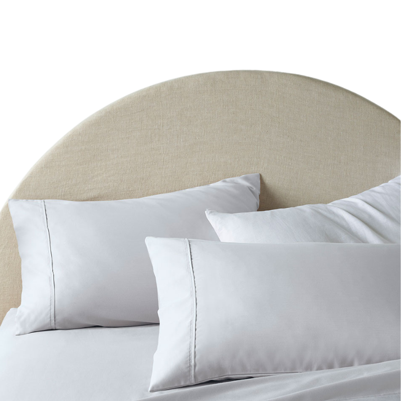 Sheets Accessorize 1900Tc Cotton Rich Sheet Set White King