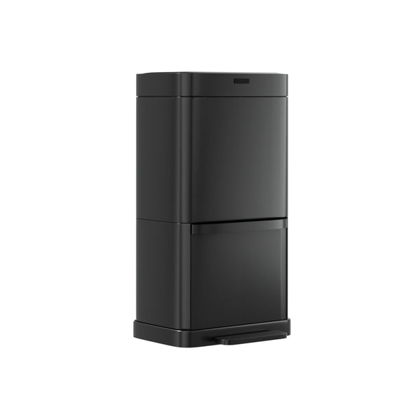 Rubbish Bins Devanti 70L Motion Sensor Bin Pedal Bins Automatic Black