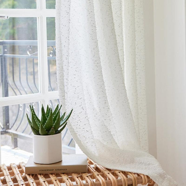 Curtains & Drapes 250 Centimetre White Modern Luxury Retro Style Curtains For Home And Garden