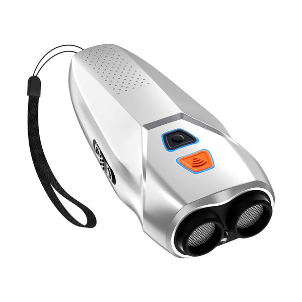 Other Training & Obedience Sliver Handheld Ultrasonic Dog Trainer With Dual Mode | Training & Deterrent Device Led Light