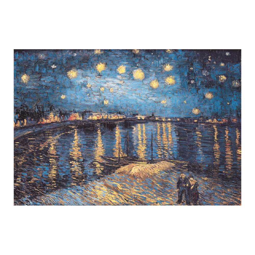 Puzzles Star Night On The Rona River Puzzle