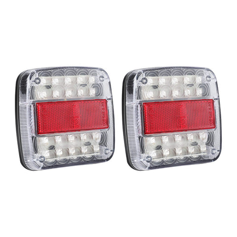 Tail Lights Giantz Pair 26 Led Stop Reverse Indicator 12V Ute Trailer Truck