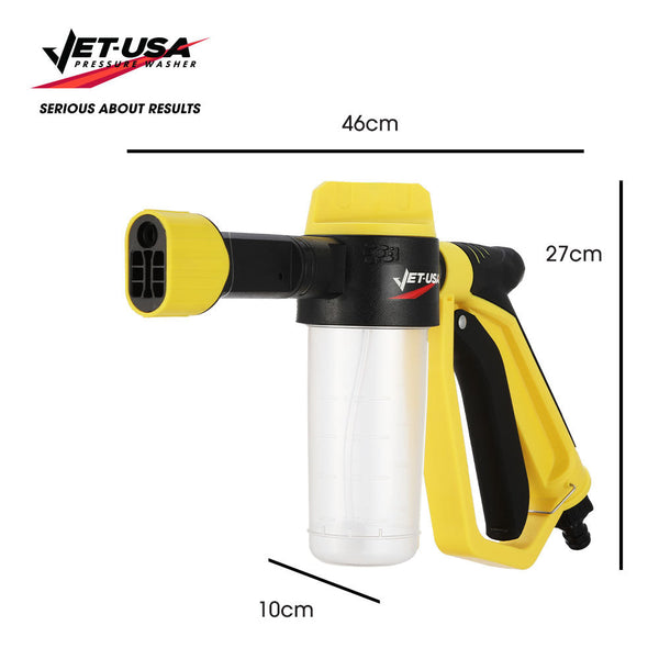 Spray Guns, Hose Nozzles & Wands Jet Usa Foam Cannon Soap Applicator Gun For Garden Hose Snow Foamer With Bottle Quick Connect