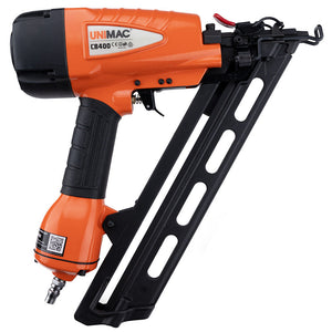 Nail & Staple Guns Unimac Cb400 32 64Mm 34 Deg 15Ga Finishing Nail Gun Heavy Duty Air Nailer