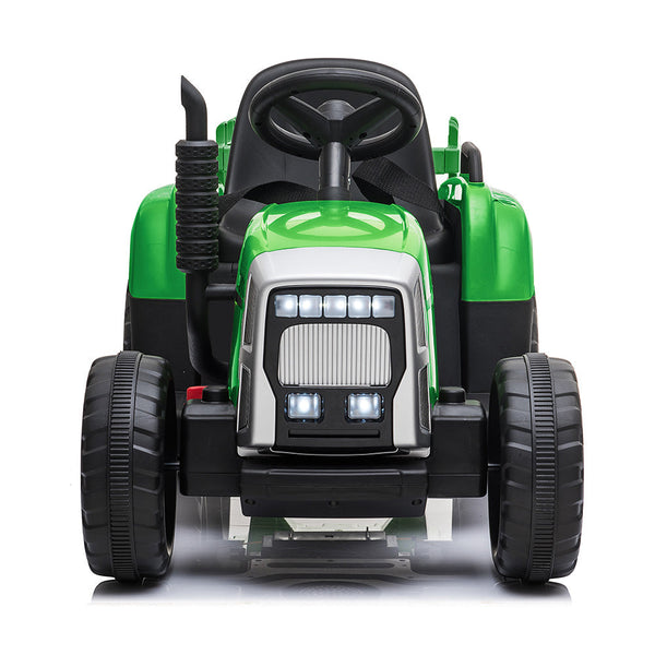 Kids Ride On Toys Rovo Kids Electric Battery Operated Ride On Tractor Toy Remote Control Green And Yellow