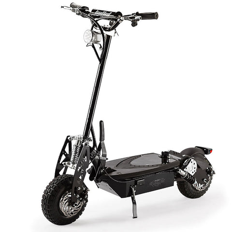 Electric Scooters Bullet Black 48V 1000W Turbo W/ Led Folding Electric Scooter For Adults Stealth 6