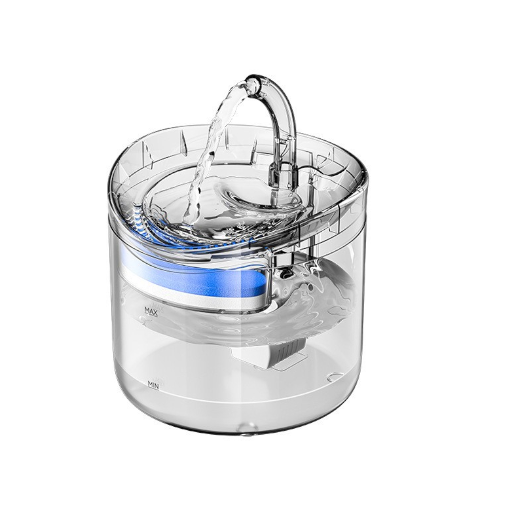 Dishes, Feeders & Fountains Transparent Pet Charging Water Dispenser [Including Adapter] 165 * 172Mm