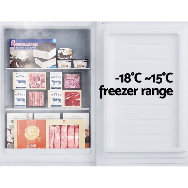 Mini Fridges Devanti 60L Upright Freezer Fridge White