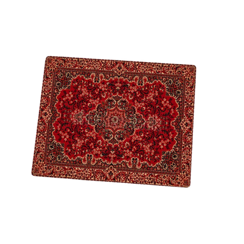 Desk Mats Mouse Pad Red Orange 22X18cm Persian Tribal Carpet Computer Office Desk Mat