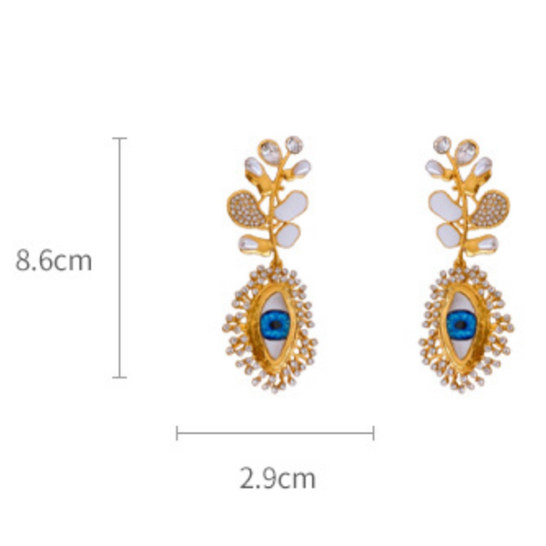 Earrings Retro High End Versatile Design Elegant Style For Various Occasions