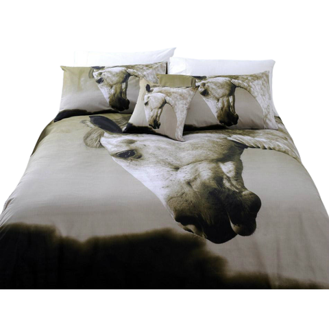 Quilt Covers Just Home Dapple Horse Quilt Cover Set King