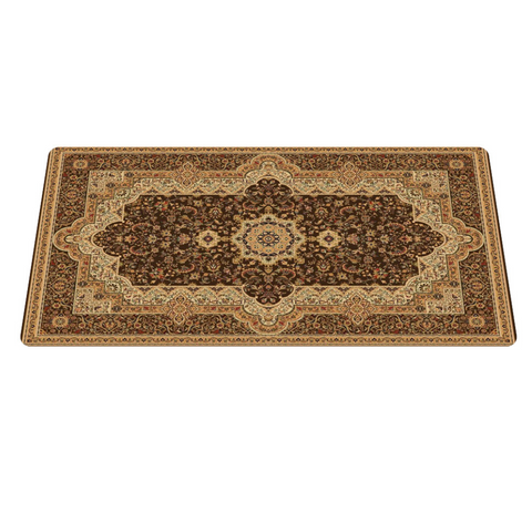 Desk Mats Mouse Pad Brown 300X800x2mm Persian Rug Full Desk Mat For Computers And Laptops