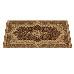 Desk Mats Mouse Pad Brown 400X800x3mm Persian Rug Gaming Rubber Protector Desk Mat