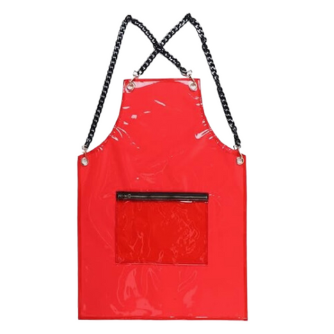 Salon & Spa Supplies Salon Barber Apron Red 3 Pockets Cross Back Adjustable Waterproof For Hair Stylist