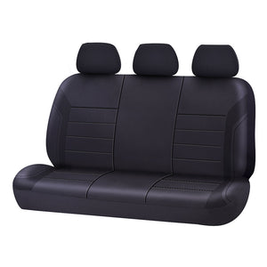 Seat Covers Universal Ultra Light Neoprene Rear Size 06/08H | Black/Black