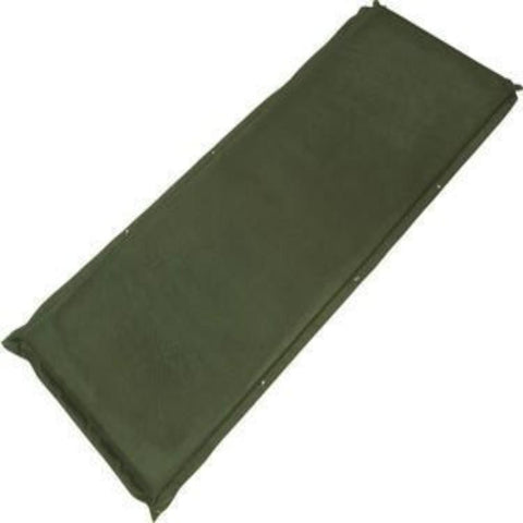 Inflatable Mattresses & Airbeds Trailblazer Self Inflatable Suede Air Mattress Small Olive Green