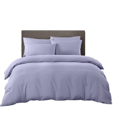 Quilt Covers Royal Comfort 2000Tc Quilt Cover Set Bamboo Cooling Hypoallergenic Breathable King Lilac Grey