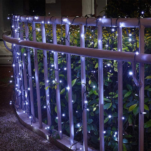 String Lights Milano Decor Outdoor Led Plug In Fairy Lights White 200