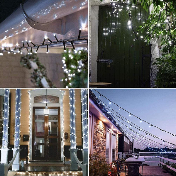 String Lights Milano Decor Outdoor Led Plug In Fairy Lights White 200