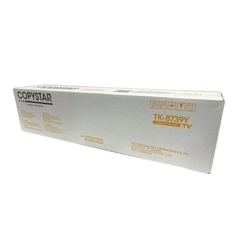 Toner Cartridges Kyocera Tk8739y Yellowlow Toner