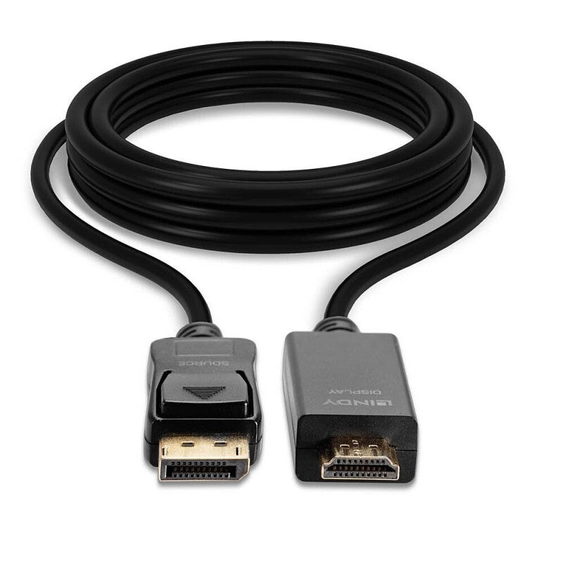 Monitor/AV Cables & Adapters Lindy Displayport To Hdmi Cbl