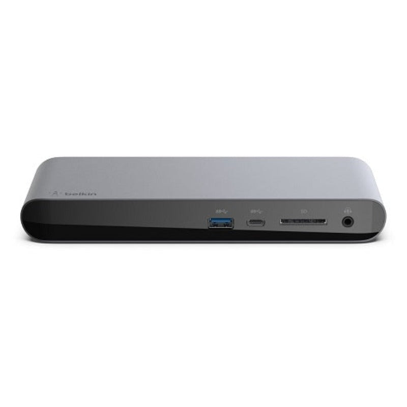 Other Laptop & Desktop Accs Belkin Thunderbolt 3 Dock Pro Greyf4u097au,Dual High Definition Monitor Support,Mac And Windoes Compatible,Sleek Aluminu