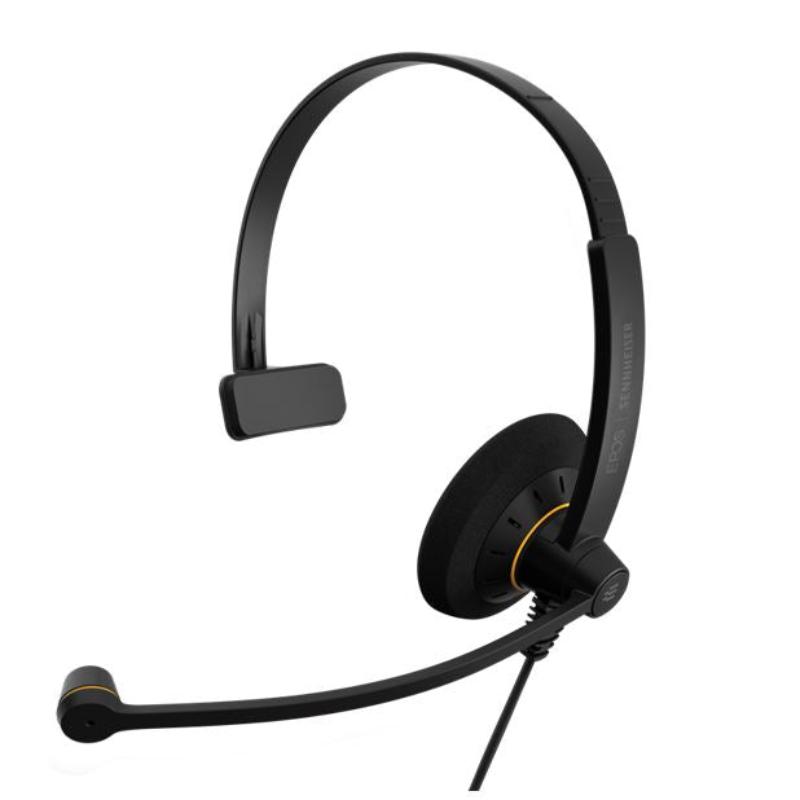 Headsets Sennheiser | Monaural Wideband Office Headset Integrated Call Control Usb Connect Activegard Protection Large Ear Pad Noise Cancel Mic