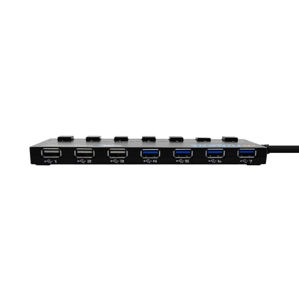 USB Cables, Hubs & Adapters Mbeat 7 Port Usb 3.0 And 2.0 Hub Manager With Switches