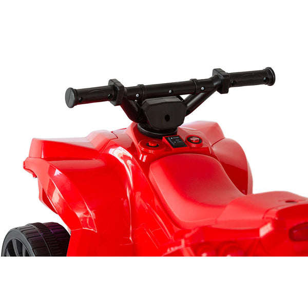 Kids Ride On Toys Rechargeable Ride On Quad Bike (Red) With Safe Braking System