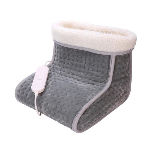 Hand Warmers Plush Flannel Fleece Foot Warmer With 4 Temperature Settings