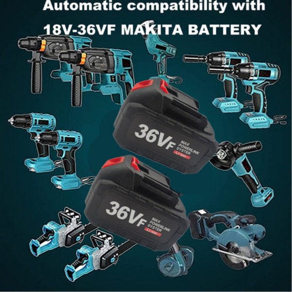 Power Tool Batteries 2X 7.0Ah 18V 36Vf Li Ion Battery Makita Lxt Bl1850 Bl1860b Bl1830 Bl1815