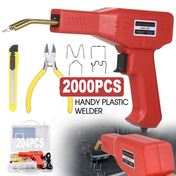 Welding & Soldering Tools Plastic Welder Garage Tool Hot Staple Staplers Bumper Repair Welding Machine Kit