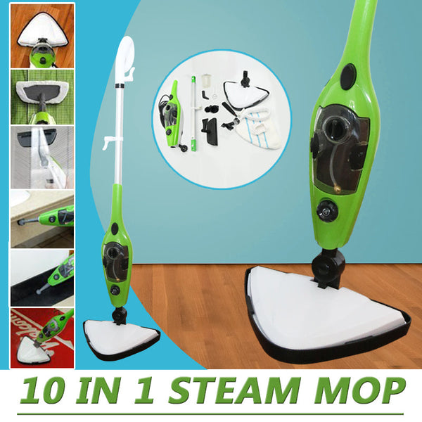 Mop & Broom Accessories 10 In 360 Degree Steam Mop Floor Cleaner Kitchen Steaming Cleaning Use Water