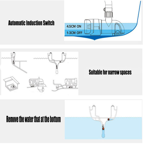 Boat Plumbing Seaflo 1100Gph Dc12v Automatic Bilge Pump Low Profile Water For Boat Marine Sfbp1 G1100 14A