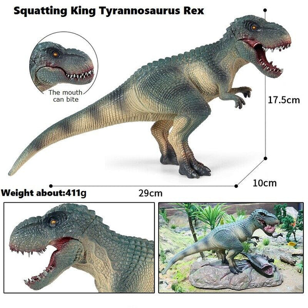 Action Figures Dinosaur Toy Jurassic World Indominus Rex Tyrannosaurus Indoraptor Figure Model