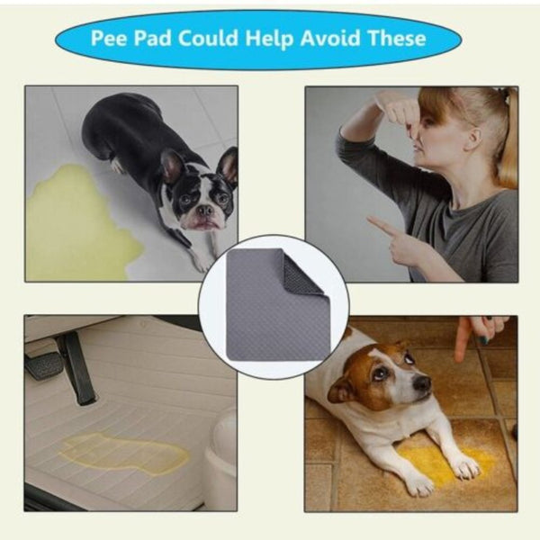 Puppy Training Pads 70 X 50Cm Washable Pet Dog Pee Pad Reusable Cat Puppy Training Wee Absorbent Mat Pads Bed