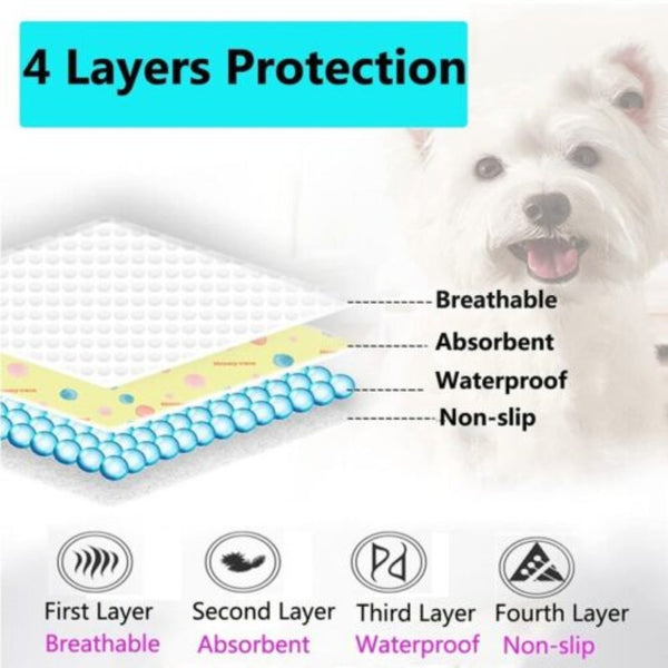 Puppy Training Pads 70 X 50Cm Washable Pet Dog Pee Pad Reusable Cat Puppy Training Wee Absorbent Mat Pads Bed