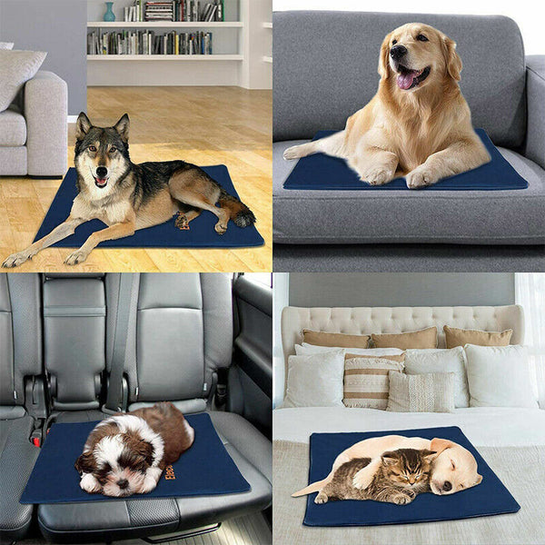 Pet Beds Electric Pet Heat Pad: Waterproof Heating Mat For Cat Dog Bed | Chew Resistant Xl