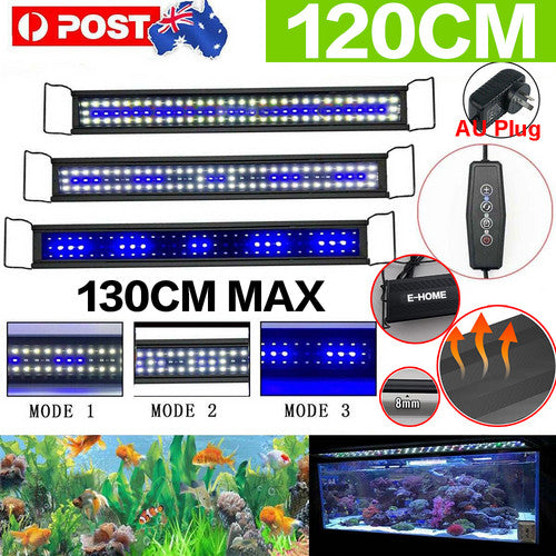 Lights 120 Cm 150W 244Led Aquarium Lighting Marine Fish Tank New