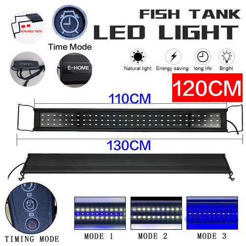 Lights 120 Cm 150W 244Led Aquarium Lighting Marine Fish Tank New