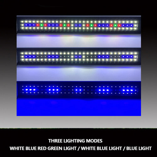 Lights 120 Cm 150W 244Led Aquarium Lighting Marine Fish Tank New