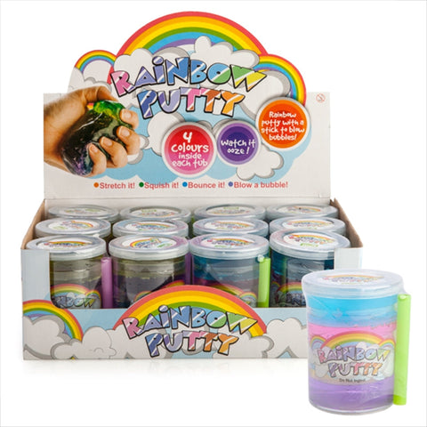 Sensory Toys Rainbow Putty Stress And Squish Toy