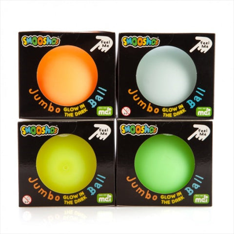 Squeezable Stress Relievers Smoosho's Jumbo Glow In The Dark Ball