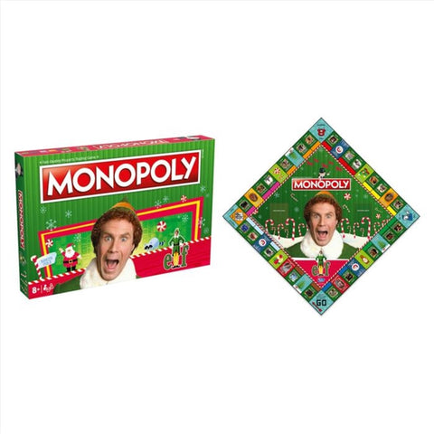 Board Games Monopoly Elf Edition