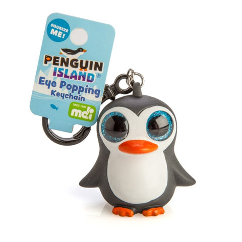 Keyrings Penguin Island Eye Popper Keychain