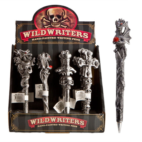 Pens & Writing Instruments Dragon And Skull Pen Assorted (Sent At Random)